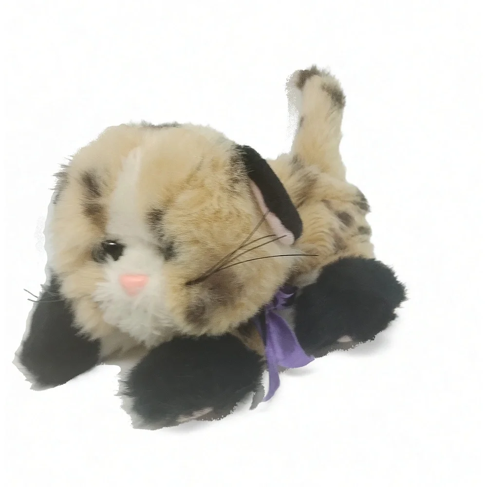 Tyco Kitty Jungle Kittens Plush 12 Inch Stuffed Animal 90s Nostalgia Toy Cat